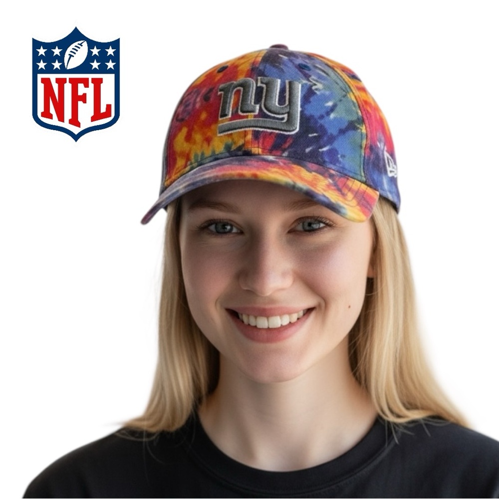New Era New York Giants Crucial Catch Tie Dye Hat -‎ Size M/L